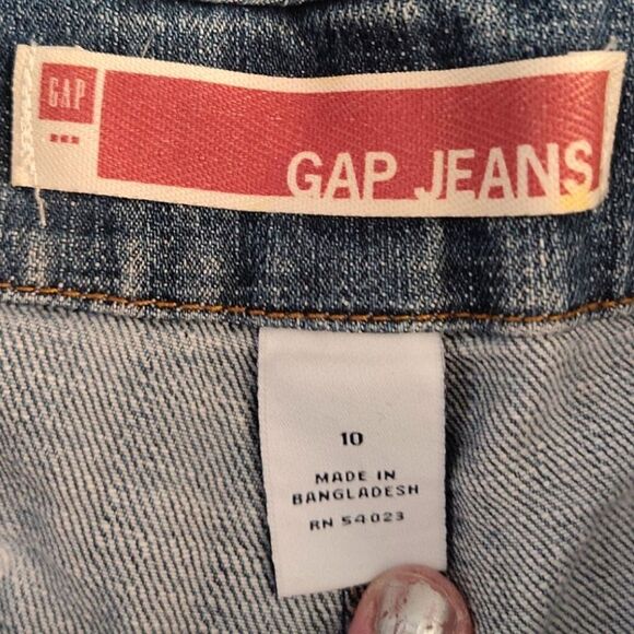 Y2K 2008 GAP Distressed Midwaist 3.5" Inseam Jean Shorts Size 10 - Picture 12 of 12